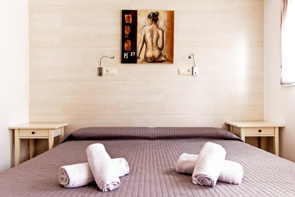 Apartamento Con Terraza Privada Cerca De La Playa บาเลนเซีย ภายนอก รูปภาพ
